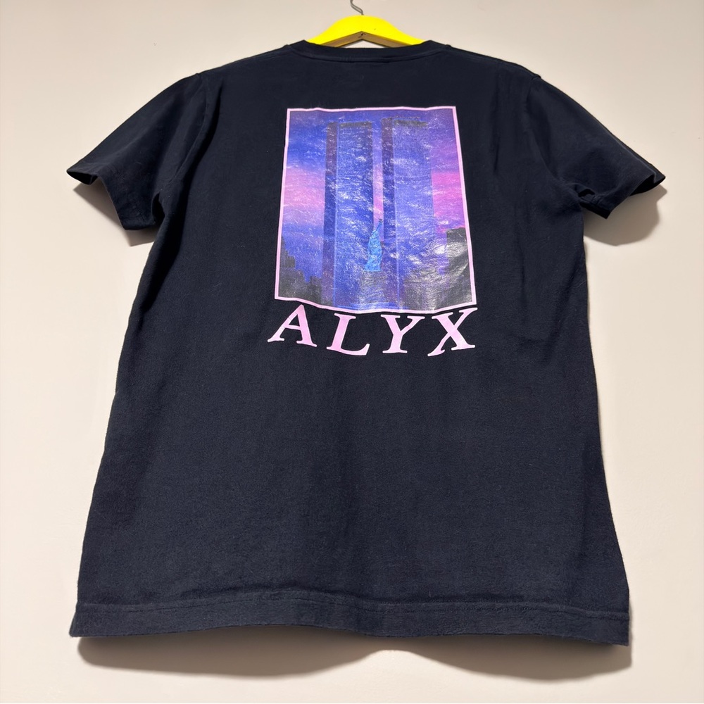 ALYX Twin Towers graphic tee large rare